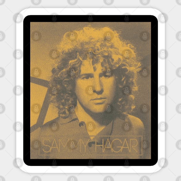 Hagar Sammy - He's Young Sticker by DekkenCroud